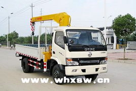 供應(yīng)2噸隨車吊平板車，湖北隨州程力廠家直銷